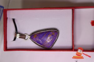 81 · PURPLE COPPER PENDANT