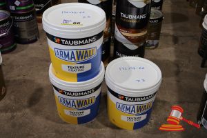 66 · 3 X TAUBMANS ARMAWALL TEXTURE COATING BUCKETS, 15L