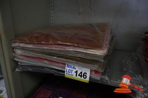 146 · BUNDLE OF COLOURFUL CUSHION COVERS, 40 x 40cms