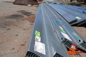 Gal Steel Z Purlins, Approx 200mm - 12 Pcs At 10.5m