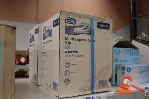 185 · 2x BOXES OF TORK MULTIPURPOSE CLOTH ROLLS