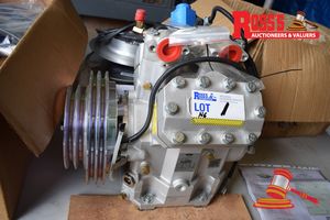 Unused Bus Mobile Climate Control System (MCC) with: *Bitzer MCC Refrigerant Compressor Type 4GFCY *3 of MCCV Evaporator Units with Copper Manifold *5 of MCC Belt Adjusting Idler Assemblies *3 of Cartons of MCC installation Components