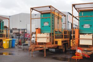 18 · 2015 Ox Engineering C150 Genset Trailer Green/Yellow, Tandem, Reg #: Unlic, VIN: 6T9T23WA1F0CX6013 Features: model# 6BTAA5-9-G6, S/N: 84209857, 2 X Jack Legs, Ring Hitch, Air Connectors for brakes, Cummins Motor, Engine Rated HP 215 @ 1800 rpm, Engine s/n: 84209857, DOM 2015, 150KVA Cummings Genset (Asset # S44#RITM0456221, FL#17H4380) (Disp# 52525) Condition: Rear RHS Tyre Split & Off rim Panel: GOOD, Paint: GOOD, Tyres: GOOD, Overall Condition: GOOD