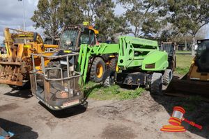 9 · 2018 HYBRID HR21 NIFTY LIFT SERIAL# 2141609, SAFE WORKING LOAD OF WORKING 250KG, 18 METRE REACH, ISOLATOR, BEACON, E STOP, 250 VOLT OUTLETS, 323 HOURS SHOWING, ENGINE HOURS 97 HOURS SHOWING, IMPACT DAMAGE ON ENGINE COVER, INTERMITTENT BOOM SLEW FAULT, ITEM# 1062217, (KEY# 17) SCHEDULE# 27854417