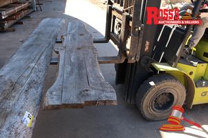 26 · PIN202- PINE STANDARD AND BETTER GRADE 270-470x40-45mm@ 2.5m- Rough Sawn Slab