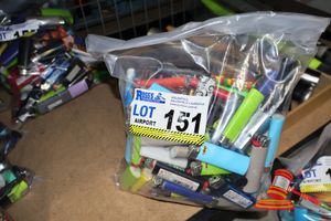 APPROX 100 ASSORTED NEW AND USED LIGHTERS