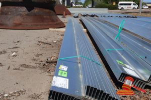Gal Steel Z Purlins, Approx 200mm - 12 Pcs At 10.9m