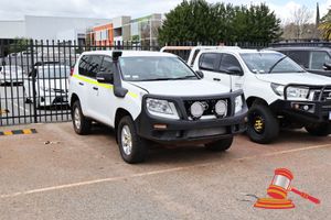 2012 Toyota Prado Wagon White, 4 x 4, Auto, 3.0L Diesel Reg #: Unlicensed ODO: 249,562 Kms Showing on Clock Eng #: 1KD2220855 VIN: JTEBH3FJ20K081666 Features: Air Conditioning, Power Steering, Smartbar, Spotlights, Spare Tyre, Towbar, Cargo Barrier. (S44#RITM0776995), (Disp# 1473), (Asset # 03H6762), (*Key # 64, WP# 4943*) Condition: **Front Passenger Door Dented.** Panel: POOR, Paint: FAIR, Glass: FAIR, Tyres: FAIR, Dash: FAIR, Upholstery: FAIR, Floor: FAIR, Overall Condition: FAIR