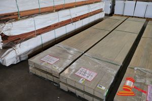 121 · 50 x PERMATIMBER WPC COMPOSITE SOLID DECKING BOARDS- AMERICAN OAK. SIZE 146 X 23 X 5400MM. APPROX 39 SQM ECO FRIENDLY MADE FROM 87% RECYCLED MATERIALS, NON-CORROSIVE/UV STABILISED, PEST RESISTANT, EASY INSTALLATION, LOW MAINTENANCE.