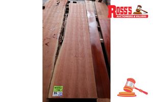 16 · JARRAH SLAB, L2860mm x W530mm x W480mm x W500mm x D-40mm, APPROX