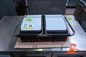 17 · DOUBLE PANINI PRESS 48*23 , CATERCOOK BRAND (UNUSED)