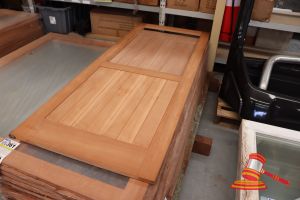 397 · TIMBER DOOR (NO GLASS), CODE: ED 89, 2040 x 820 x 25mm