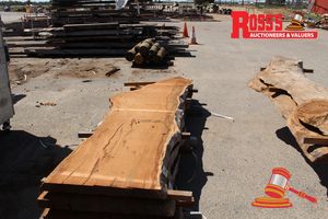 CMAR206- MARRI STANDARD TO SELECT GRADE 500-800x70mm @ 3.2m - Rough Sawn Slab
