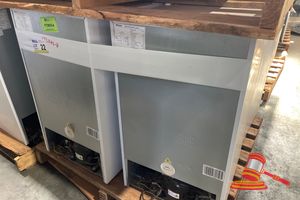 4 X Hisense Hrbf125, 125l Total Volume Approx; 480mm D X 500mm W X 760mm H, Some Marks, Untested, On A Pallet