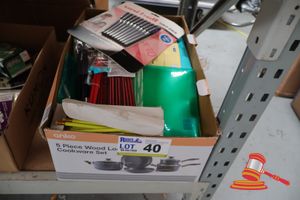 40 · BUNDLE OF STATIONARY INCLUDING: PENCILS, PENS ETC
