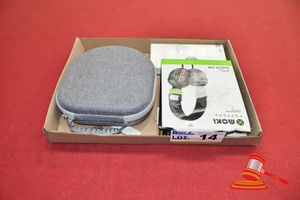 14 · 1 X SONY WIRELESS HEADPHONES, 1 X MOKI POPPERS WIRED HEADPHONES 1 X KING LUCKY WIRELESS DISPLAY ADAPTER, ASSORTED CONDITION UNTESTED