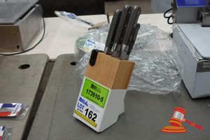162 · 1 X SOLLENGEN KNIFE BLOCK SET