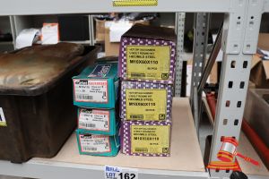 162 · BUNDLE WITH 6x BOXES OF EXAFAST GALVANISED CLASS 4.6 HEXAGON BOLTS & NUTS, M10 x 110 AND 3x BOXES OF HOT DIP GALVANISED U BOLT ROUND KITS, M10 x 60 x 110