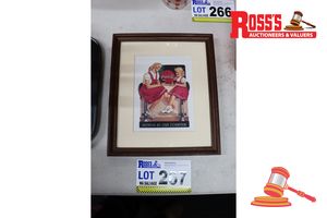 VINTAGE COCA-COLA PRINT 'REFRESH AT OUR FOUNTAIN'