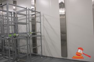 105 · 14 X ASSORTED GALVANISED 2 TIER HANGING/DRYING RACKS. CAN ALSO BE USED AS STORAGE STILLAGE. APPROX 1010 X 1010 X H1450MM