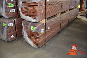 33 · Jarrah 65x20 Decking, Random length, 360 L/M, 25.2M2 WITH A 5mm GAP, TRANSPORT SIZE 3MTR x 400 x 400 (pack# 29)