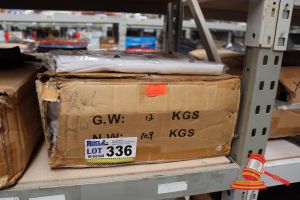 336 · BOX OF WHITE CHEFS JACKETS, SIZE: 2XL