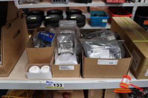 133 · BUNDLE WITH HONEYWELL FILTERS, SAFETY GLASSES, MASK STRAPS