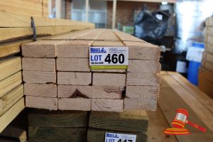 460 · 20x LENGTHS OF NON-STRUCTURAL, UNTREATED PINE TIMBER, APPROX 90 x 35mm x 3m