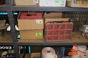 Approx 7 X Tactix Organiser With Deep Tubs, 405mm, 1 X Milwaukee 10 Compartment Organiser (Poss Unused)