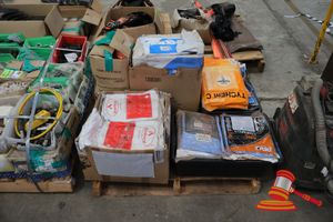 Assorted Protective Coveralls , Includes: Tychem C, Cleanguard Coveralls, Sms Coveralls, Various Others (Unused, Boxed) On A Pallet