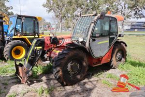 Manitou Telehandler, Model: Mt 732 Sn:904719, Year: 2011,4509 Hrs, Key 141 (Some Marks) No Attachment,Untested