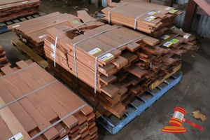 112 · PACK OF JARRAH SKIP DRESSED, FEATURE, 100mm x 25mm, (PACK# 320026955) REPACK