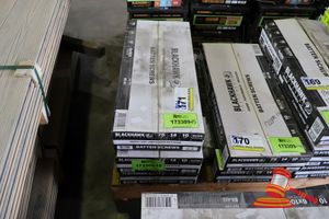 BOX OF BLACK HACK BATTEN SCREWS, 75mm x 4G x 10 TPI x 6 PACK x 100 SCREWS PER PACK BH 411 QTY 3 BOXES