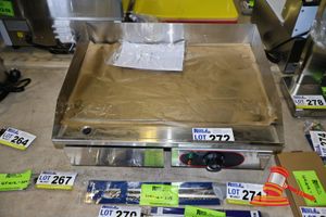 272 · ELECTRIC BENCH TOP GRIDDLE 55*43*25