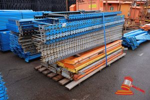 1 X Pallet Racking Approx 11pcs Uprights 3600mm High And Approx 30pcs Cross-Beams 2700mm Wide-Rust Evident