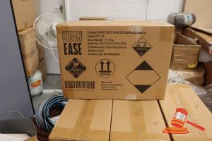 407 · 2x BOXES OF CLEAN EASY HEAVY DUTY DRAIN CLEANER, 1L PER BOTTLE, 20x BOTTLES TOTAL