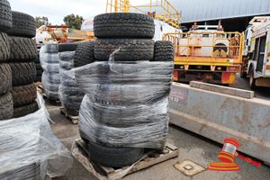 18 Tyres Of Various Brands And Sizes, Poss Includes Rims, Some Include; Klever Lt265/75r16 And Mus Terrain Lt265/75r16, On A Pallet