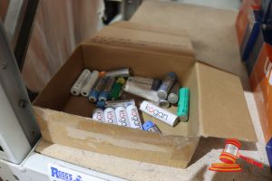 Box Of Rechargeable Batteries, Untested