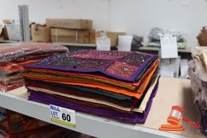 60 · BUNDLE OF COLOURFUL CUSHION COVERS, 40 x 40cms