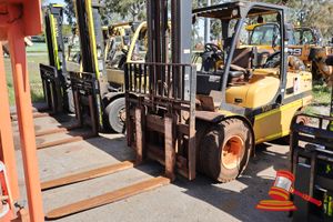 17 · 2013 YALE 5 TONNE FORKLIFT, GDP50VX, SERIAL# H813B01746K, DIESEL ENGINE# CE3737, HRS UNSIGHTED, UNKNOWN RUNNING CONDITION, ASSET# 10H161 (# KEY 110)