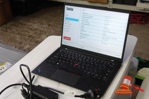 Lenovo Thinkpad X1 Carbon Gen11 Laptop, 14 Inch Touch Lcd, Intel I7 1355u Cpu 1.7ghz, 16gb Ram, 512gb Ssd, Os Installed, Untested Sn: Pf4dp4qy #3 (Some Marks / Power Adaptor Included)