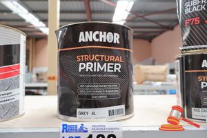 182 · ANCHOR STRUCTURAL PRIMER, GREY, 4L