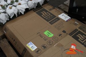 95 · EURO APPLIANCES INDUCTION COOKTOP, MODEL: ECT600AIN, PACKAGE SIZE (MM): W635XH580XD110, GLASS TOP CRACKED/DAMAGED, UNTESTED (BOXED) - UNTESTED - NO WARRANTY- RETURN / DAMAGED/ CREDIT RETURN, AS IS - INSPECTION RECOMMENDED