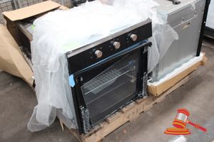 9 · EURO 60CM ELECTRIC FAN FORCED 4 FUNCTION BUILT-IN OVEN M:EO604SX (BROKEN GLASS DOOR PANEL) - NO WARRANTY/ RETURN / DAMAGED/ CREDIT RETURN, AS IS - INSPECTION RECOMMENDED