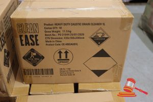 436 · 2x BOXES OF CLEAN EASY HEAVY DUTY DRAIN CLEANER, 1L PER BOTTLE, 20x BOTTLES TOTAL
