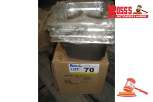 10 X Gastronorm Trays, 100mm Deep 1/6 No Lids
