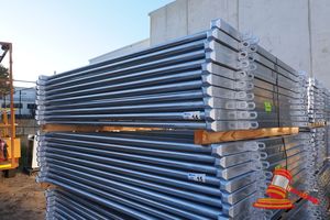 14 · PORTABLE CATTLE PANELS, 10 x 2.1M x 1.8M, W/BAG OF NUTS & BOLTS