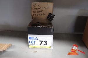 50x CONNECTOR 20amp, 3 TUNNEL
