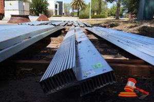 Gal Steel Z Purlins, Approx 200mm - 12 Pcs At 8.4m