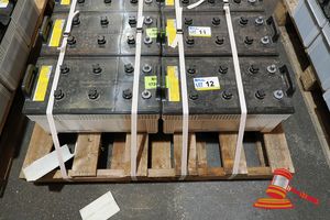 12 · 2x LEAD- ACID, 245H52 BATTERIES, APPROX 500 x 260 x 220mm HAH, 1170CCA ( S44# RITM0773953, DR# 1453 )